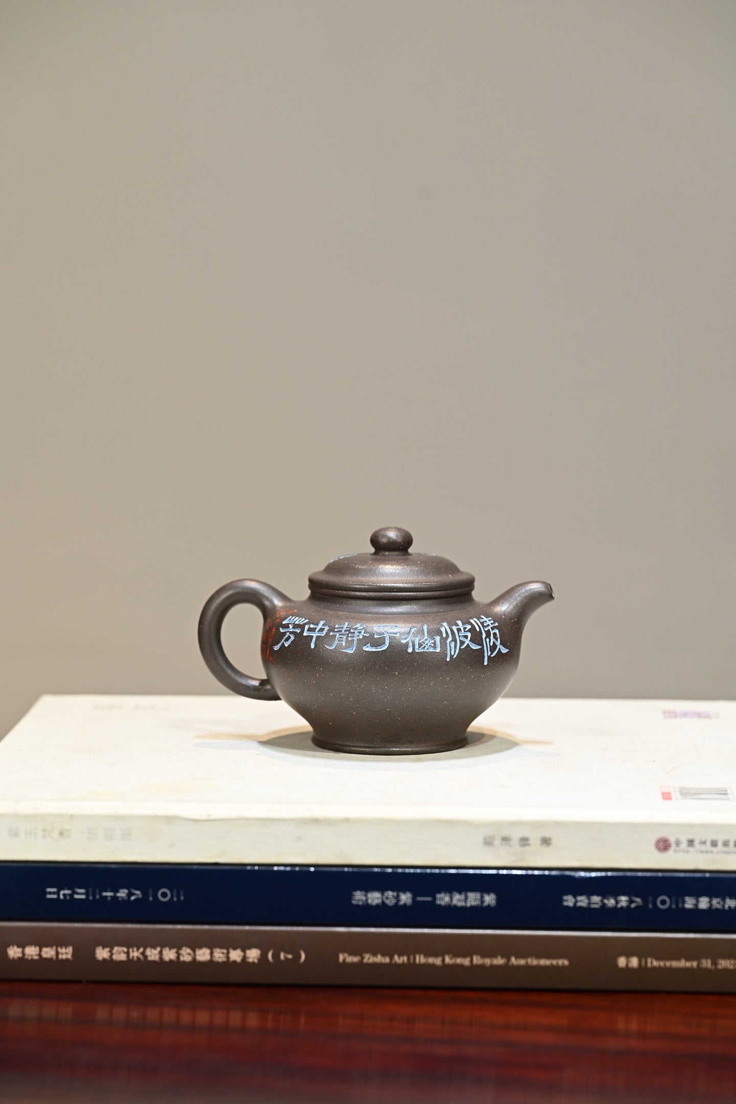 掇只·全手工 （双证书）/高工蒋锡坤作品 /中央美院教授南景黎装饰/容量260cc/原矿天青泥