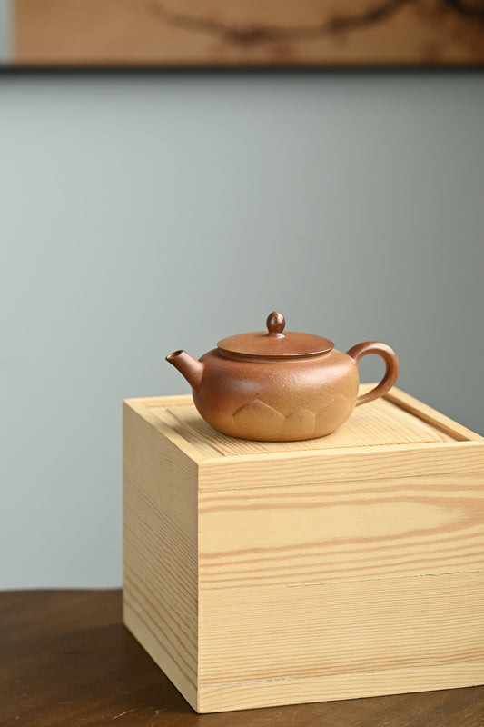 云盏·全手工 /高工蒋锡坤作品 /容量180cc/黄金段柴烧