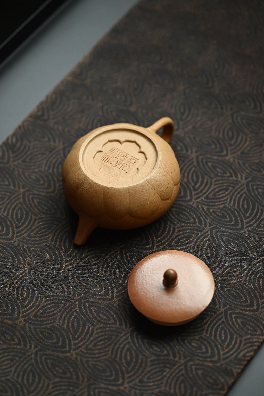 云盏·全手工 /高工蒋锡坤作品 /容量180cc/黄金段柴烧