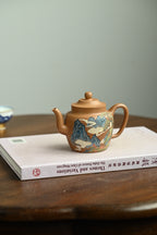 宫灯·全手工 （双证书）/高工蒋锡坤作品/清华美院教授李燕装饰/容量240cc/原矿段泥