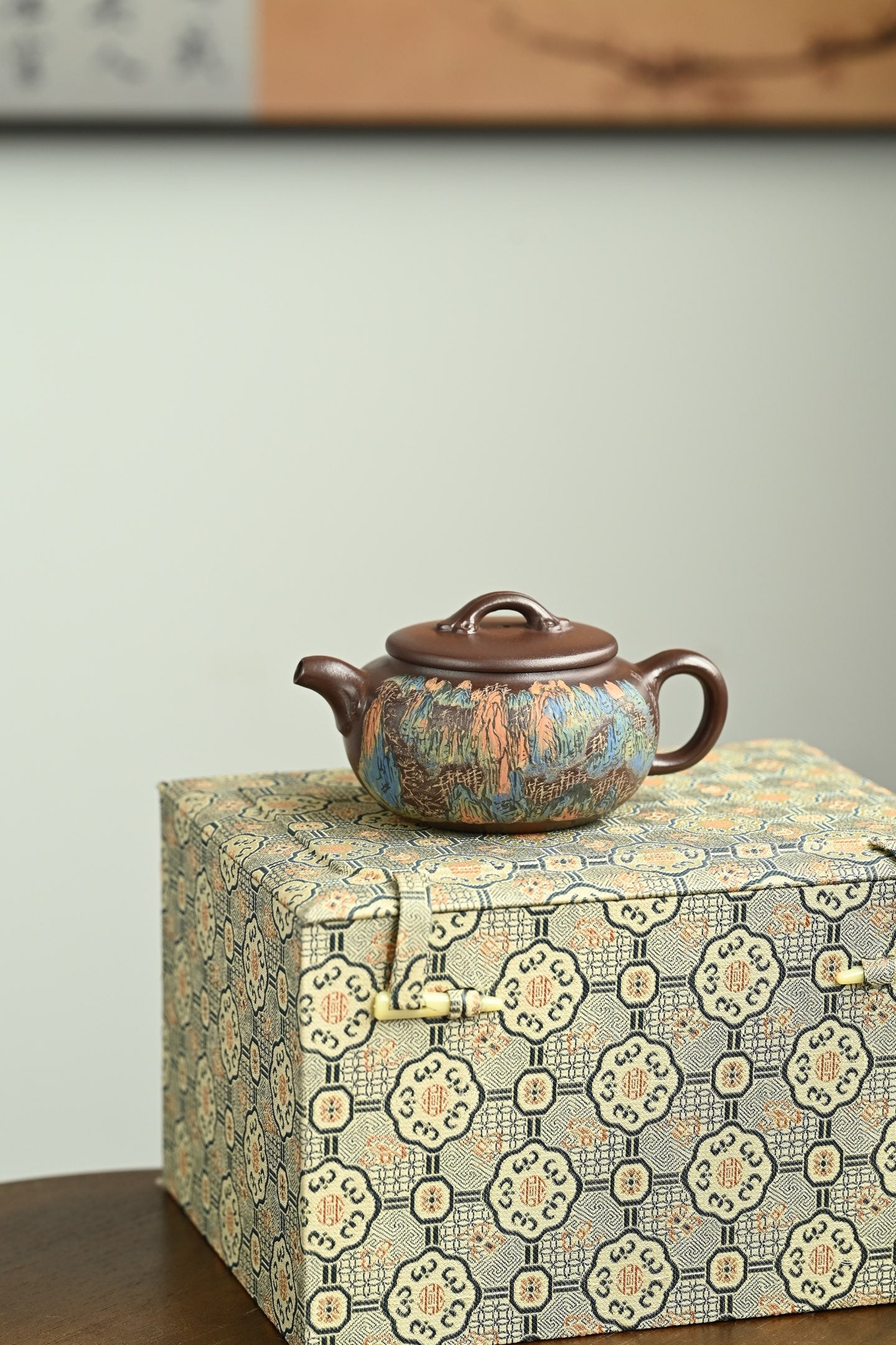 如意汉扁·全手工/高工蒋锡坤作品/容量250cc/铁皮石红