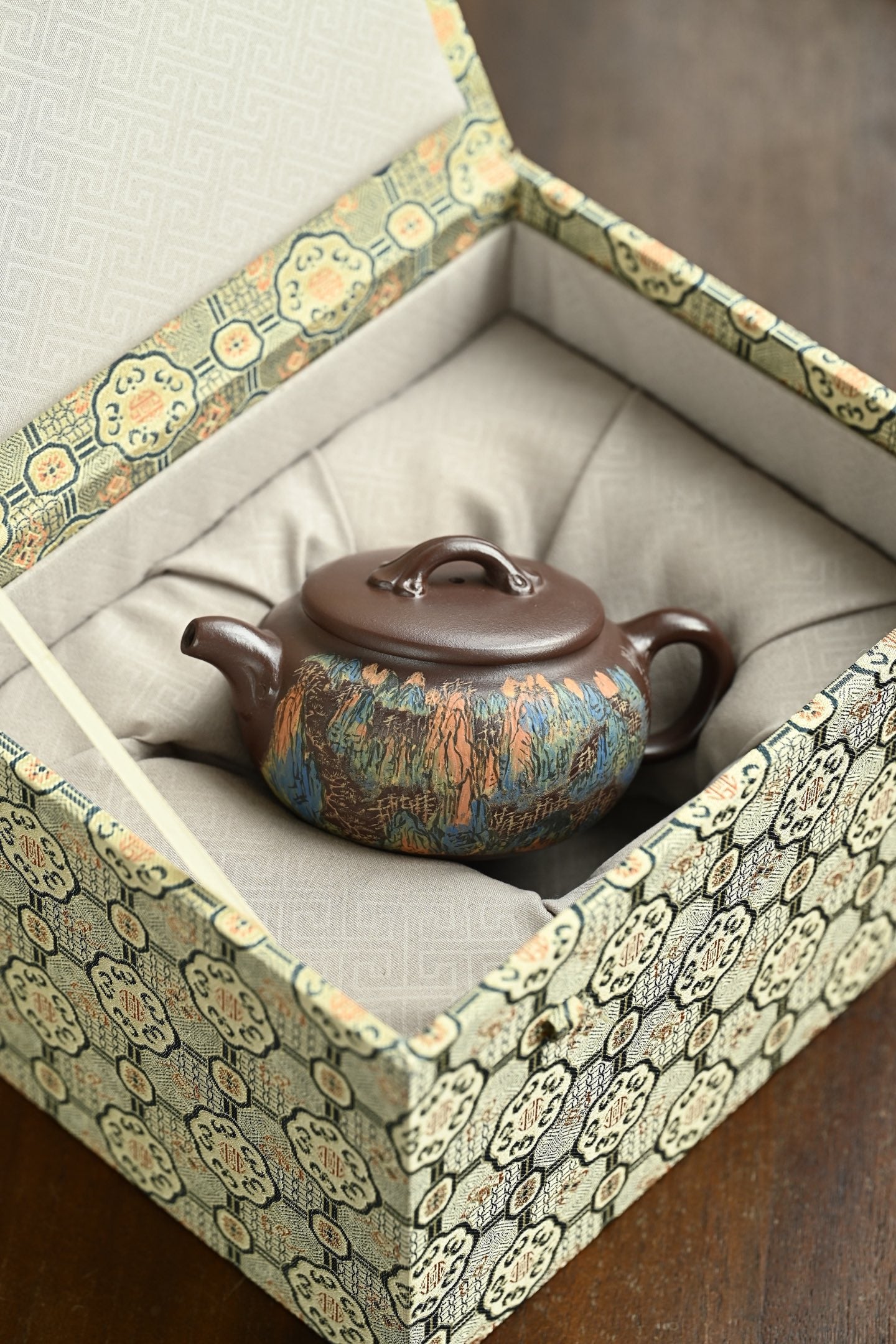 如意汉扁·全手工/高工蒋锡坤作品/容量250cc/铁皮石红