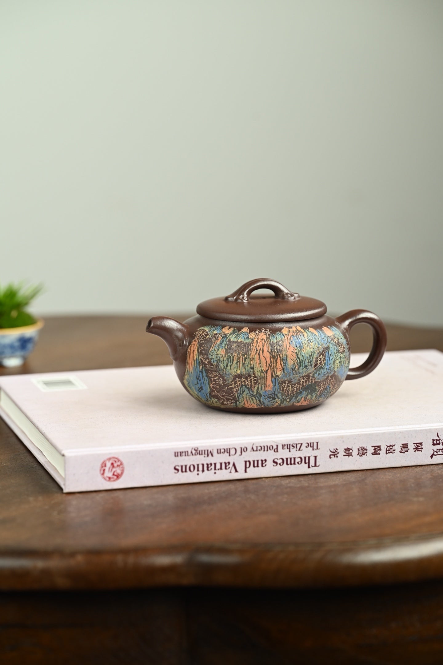 如意汉扁·全手工/高工蒋锡坤作品/容量250cc/铁皮石红