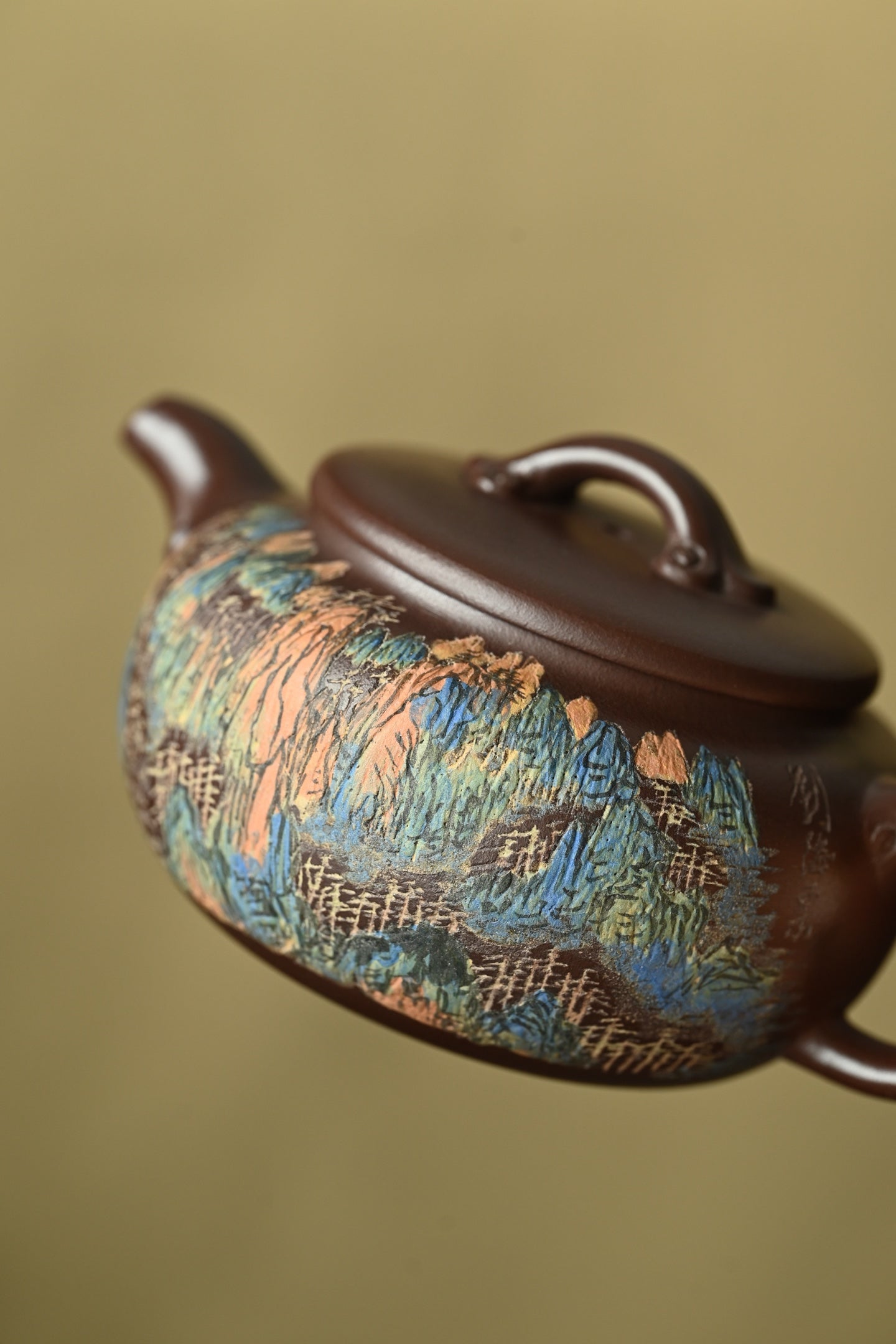 如意汉扁·全手工/高工蒋锡坤作品/容量250cc/铁皮石红