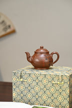 竹节潘壶·全手工 （双证书）/高工蒋锡坤作品 /中央美院教授南景黎装饰 /容量260cc/原矿底槽清