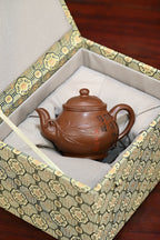 竹节潘壶·全手工 （双证书）/高工蒋锡坤作品 /中央美院教授南景黎装饰 /容量260cc/原矿底槽清