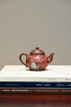 竹节潘壶·全手工 （双证书）/高工蒋锡坤作品 /中央美院教授南景黎装饰 /容量260cc/原矿底槽清