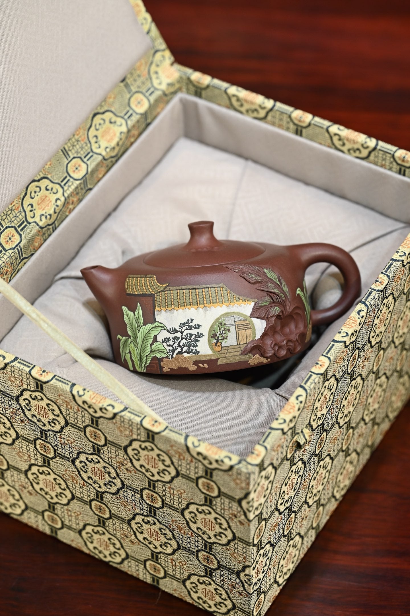 天际·全手工/高工蒋锡坤作品 /容量260cc/原矿紫茄泥