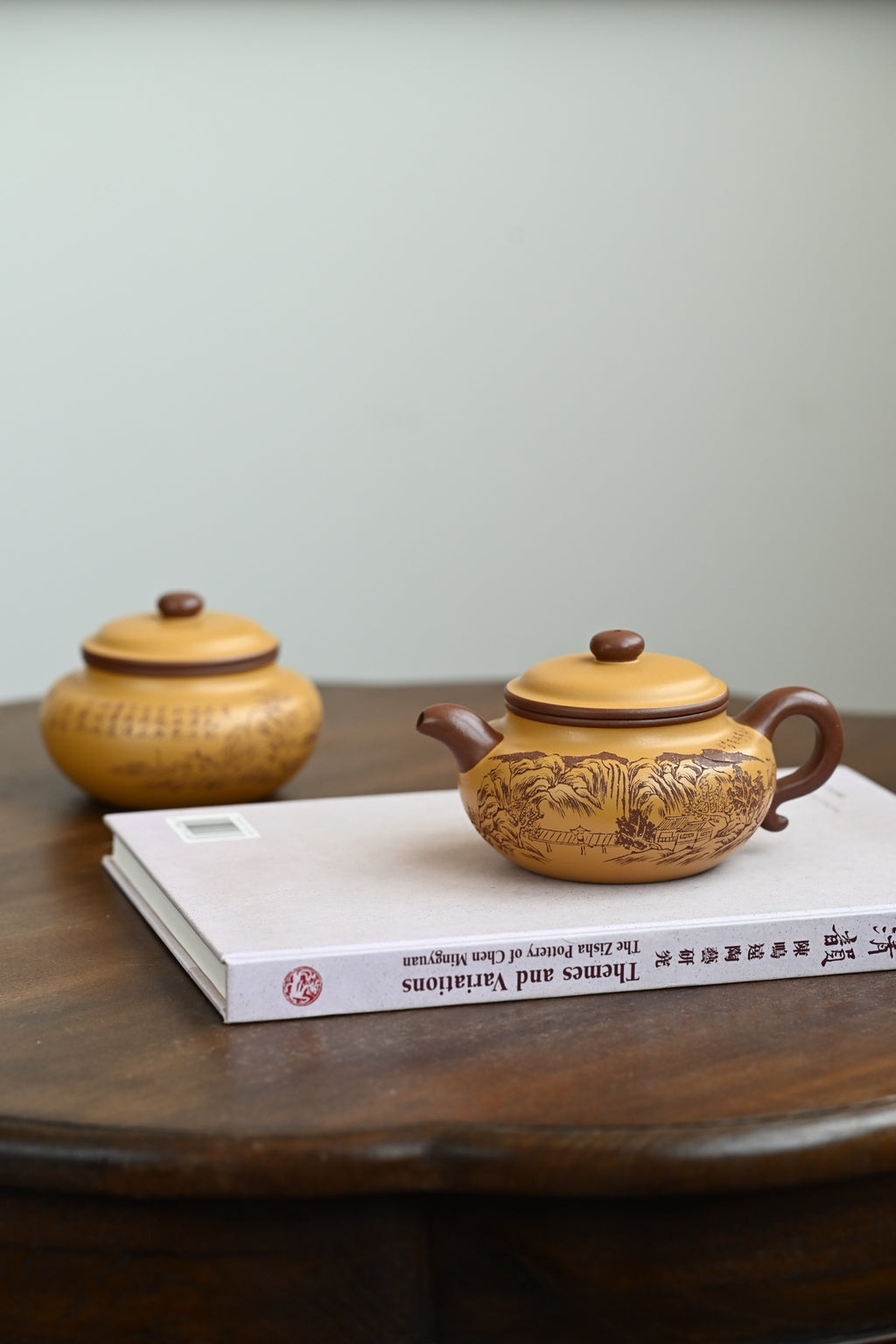仿古套组·全手工 （双证书） /高工蒋锡坤作品/太白装饰 /容量280cc/原矿底槽清