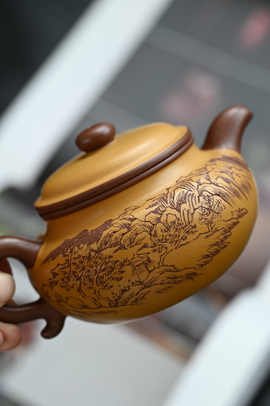仿古套组·全手工 （双证书） /高工蒋锡坤作品/太白装饰 /容量280cc/原矿底槽清