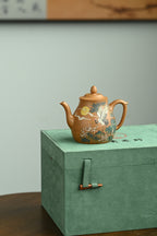 太白醉酒·全手工  /高工蒋锡坤作品/容量200cc/原矿段泥 作品秀巧俊美，线条流畅
