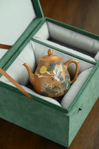 太白醉酒·全手工  /高工蒋锡坤作品/容量200cc/原矿段泥 作品秀巧俊美，线条流畅