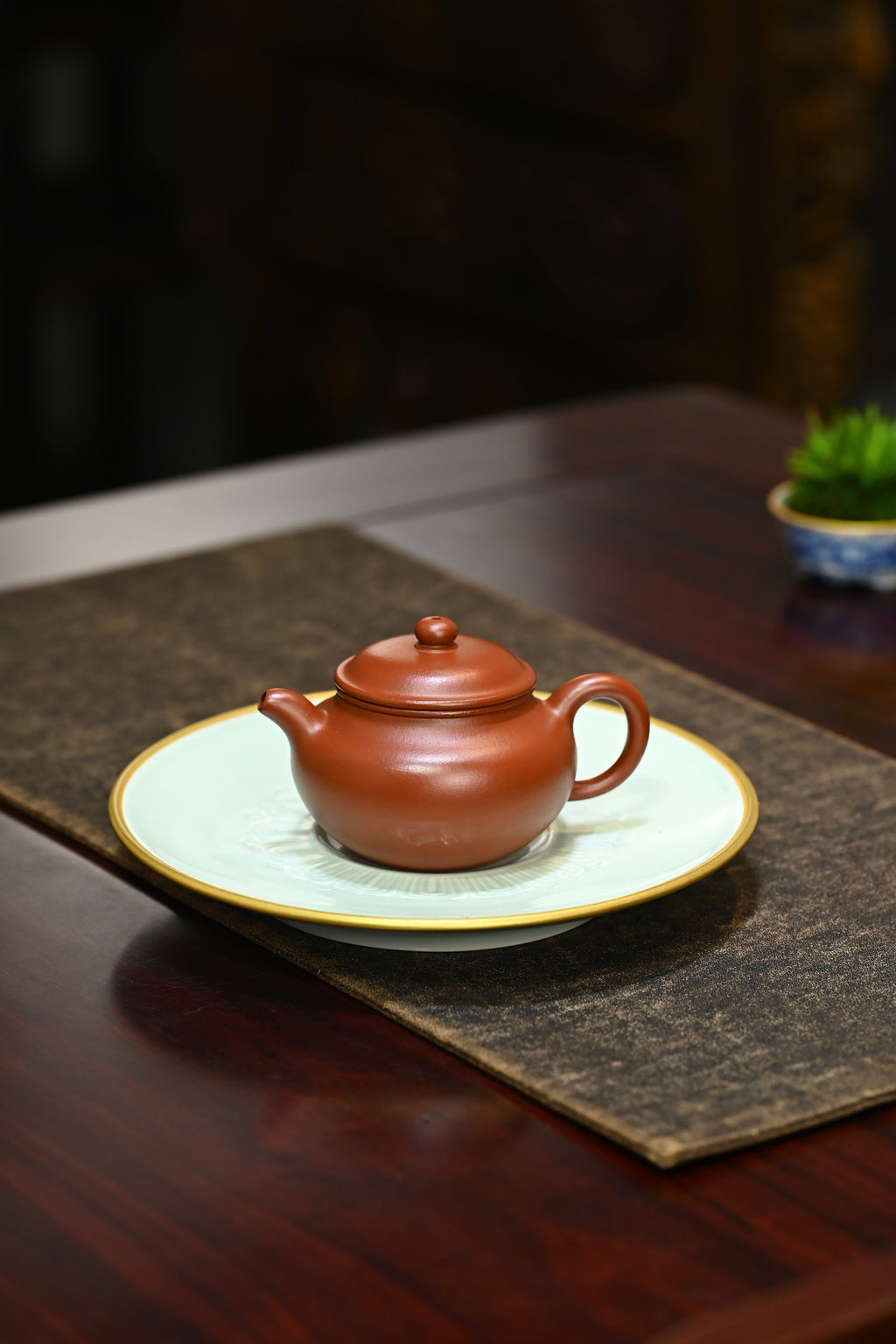 仿古·原创作品 /范泽锋夫人国高工汤宣武作品/容量150cc/龙德堂大红袍