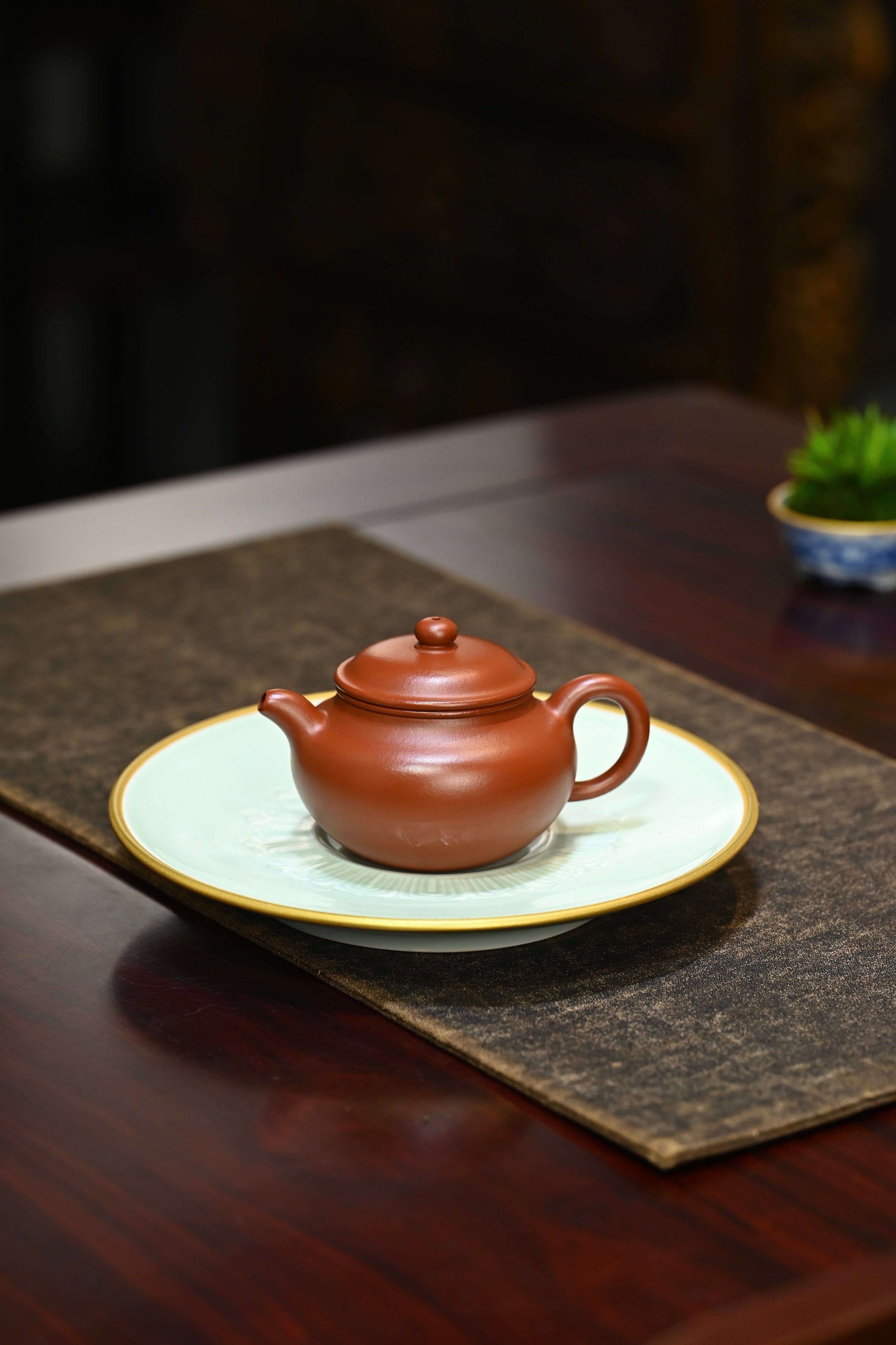 仿古·原创作品 /范泽锋夫人国高工汤宣武作品/容量150cc/龙德堂大红袍