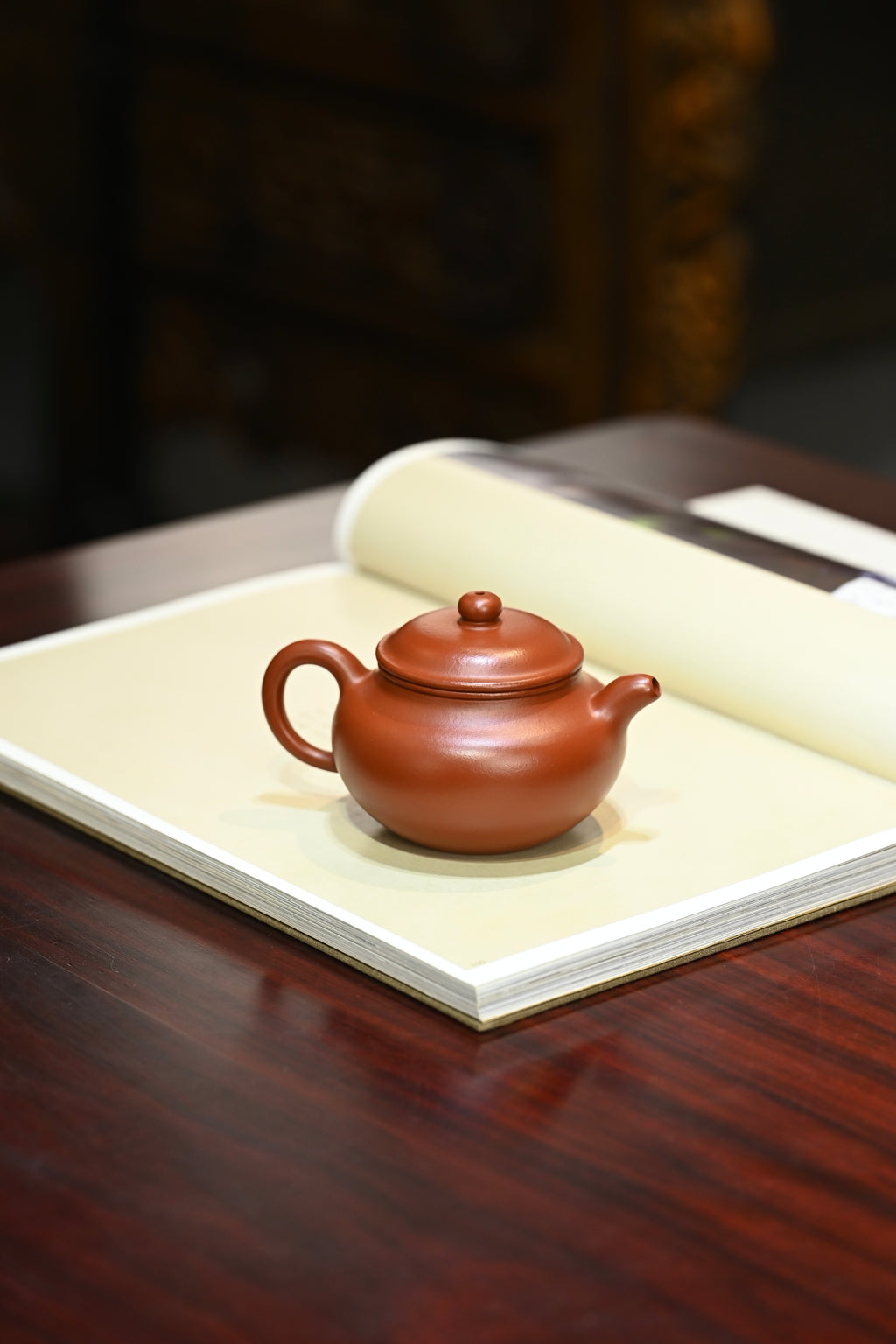 仿古·原创作品 /范泽锋夫人国高工汤宣武作品/容量150cc/龙德堂大红袍