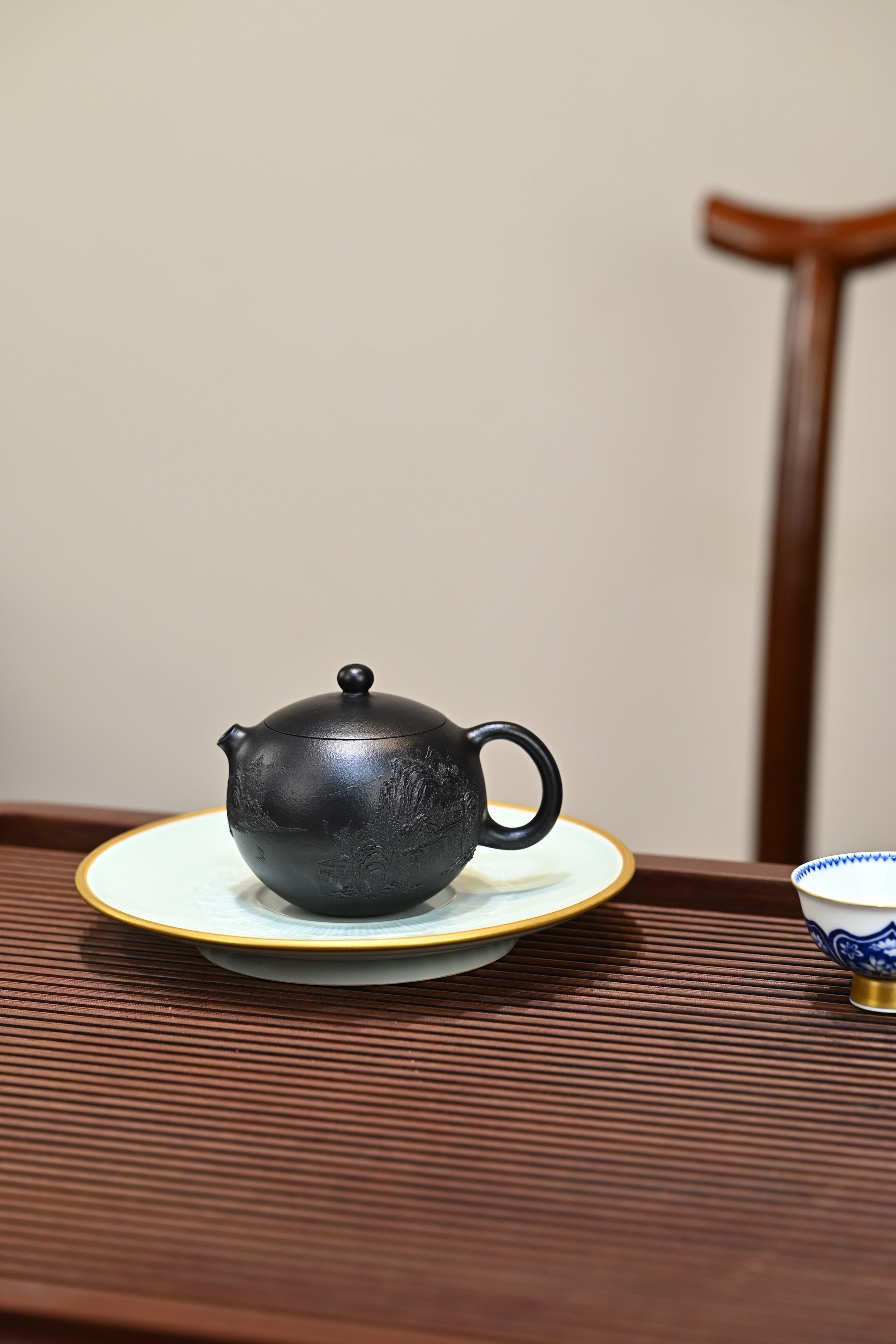 掌上明珠· 全手工/六届全手工大赛一等奖高工施昌作品/容量220cc/还原烧