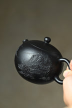 掌上明珠· 全手工/六届全手工大赛一等奖高工施昌作品/容量220cc/还原烧