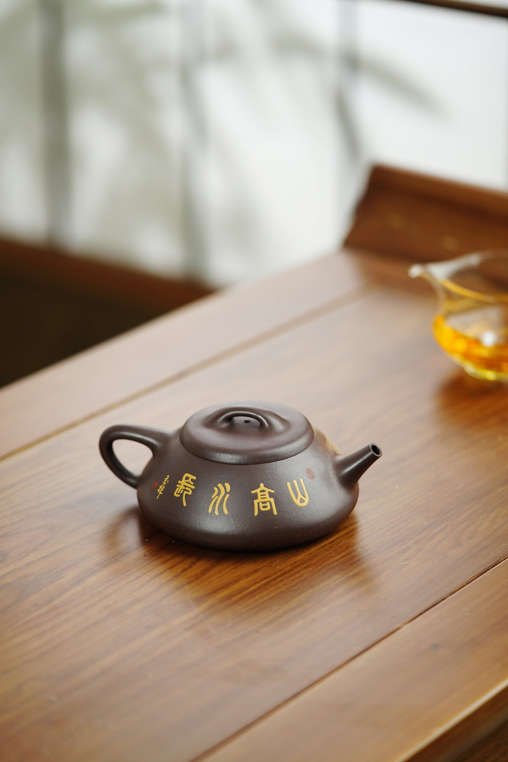 【双泰斗合璧·紫砂史巅峰】紫砂界天花板｜何光宏·邱玉林双宗师联袂创作《纳瓢》原矿极品老紫泥·230cc