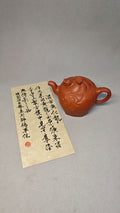 【混方鱼化龙】 制壶：杨军保（国家级工艺美术师） 泥料：原矿朱泥 容量：300cc