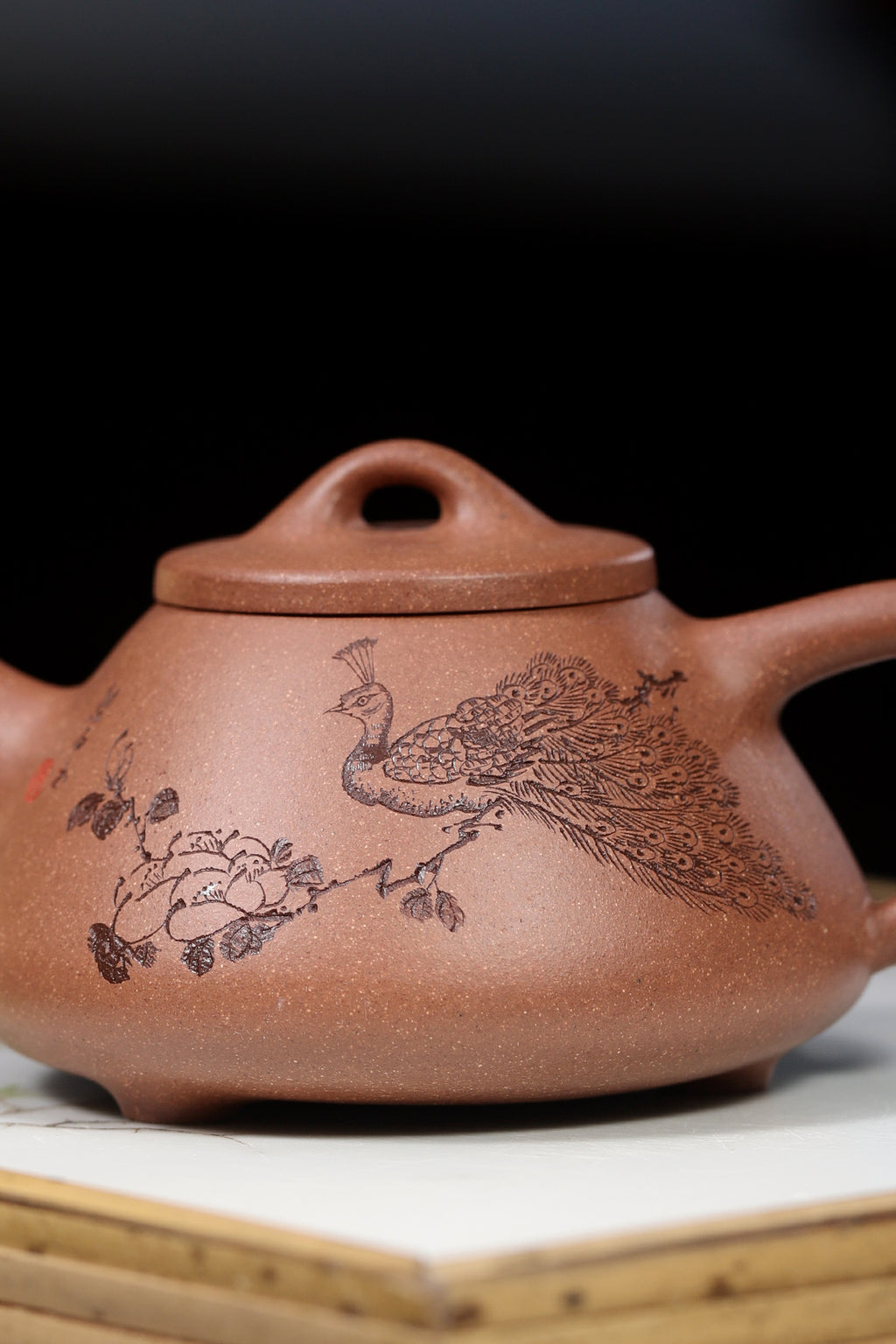 【孔雀石瓢】 制壶：范俊华 国家级工艺美术师) 泥料：原矿老段泥 容量：200cc