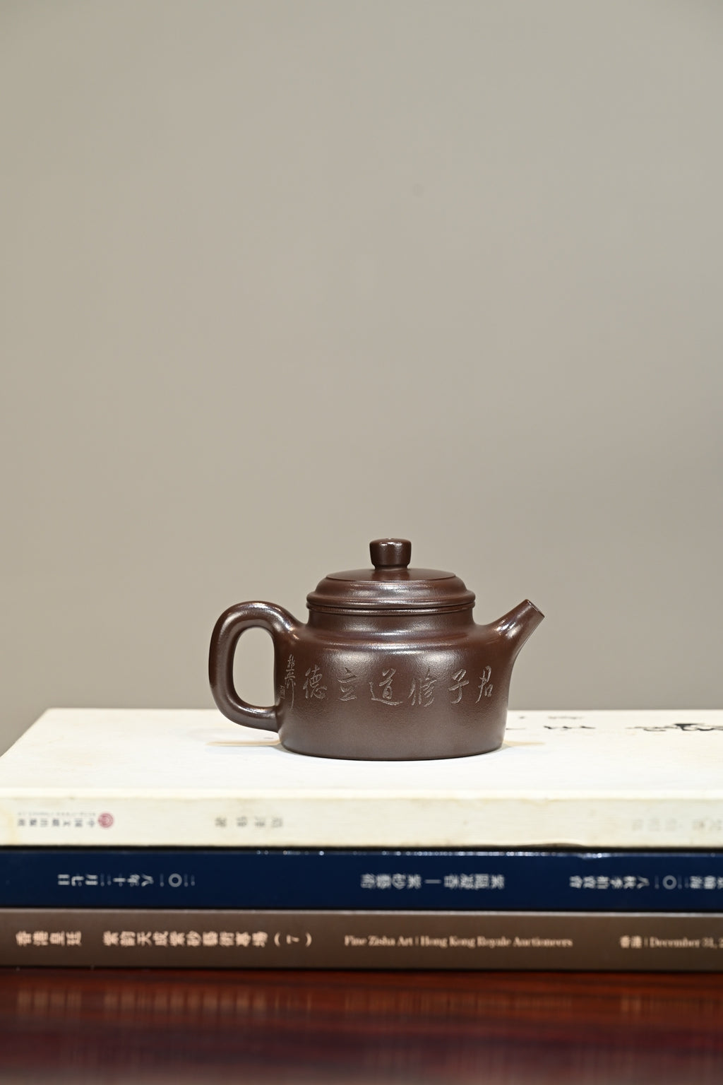 德钟·全手工 （双证书） /高工蒋锡坤作品 /中央美院教授南景黎装饰 /容量260cc/铁皮石红
