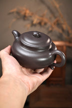 全手工【仿古】 原矿极品天青泥·390cc·9孔