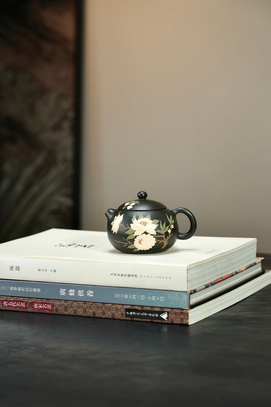 【西施·经典】 原矿优质民国绿泥·170cc·9孔