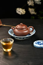 爆品🔥全手工【仿古】 原矿极品底槽清·200cc·内推孔 - ZishaTeapotChina