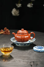全手工【葵仿古·摹古器】 原矿极品朱泥·240cc·7孔