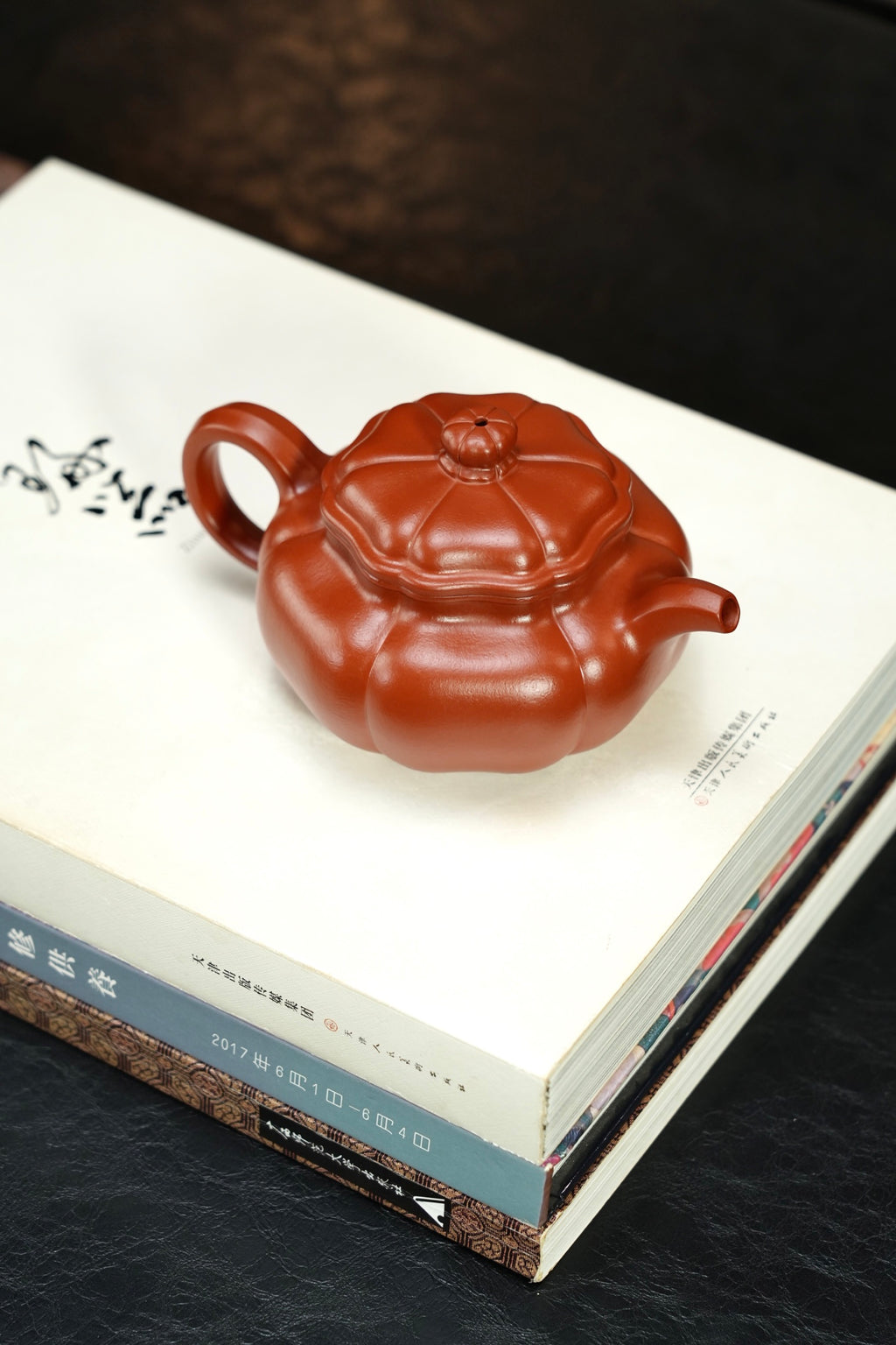 全手工【葵仿古·摹古器】 原矿极品朱泥·240cc·7孔