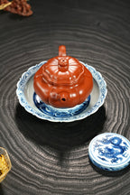 全手工【葵仿古·摹古器】 原矿极品朱泥·240cc·7孔