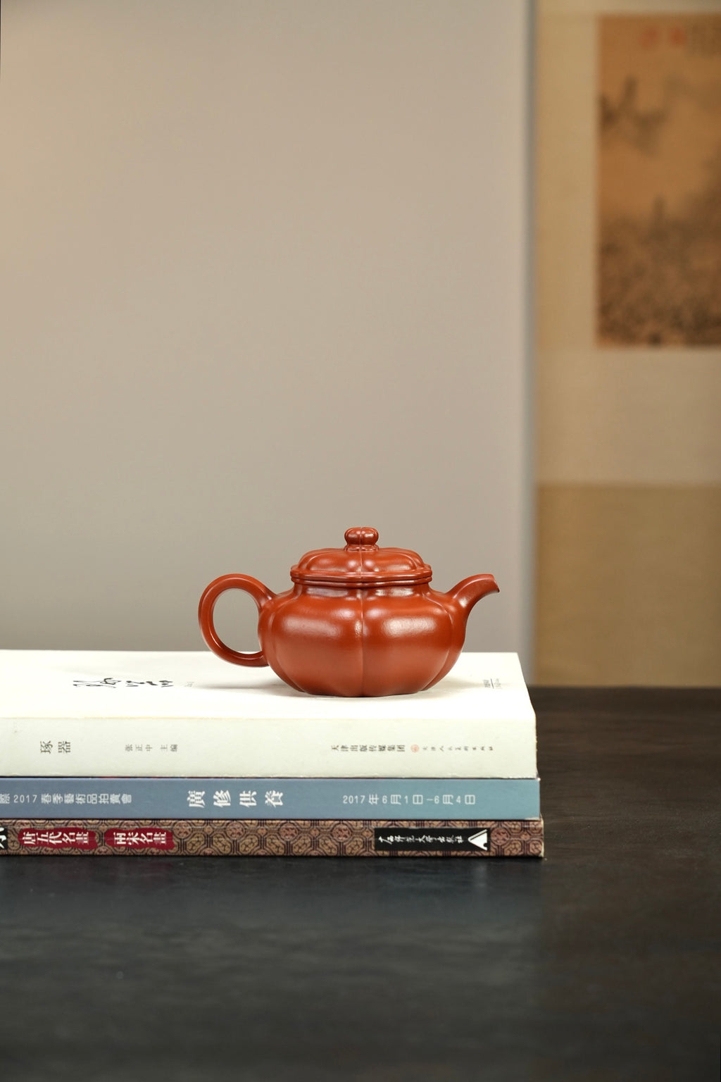 全手工【葵仿古·摹古器】 原矿极品朱泥·240cc·7孔