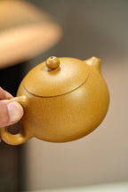 全手工【西施】 原矿极品黄金段泥·200cc·内推孔