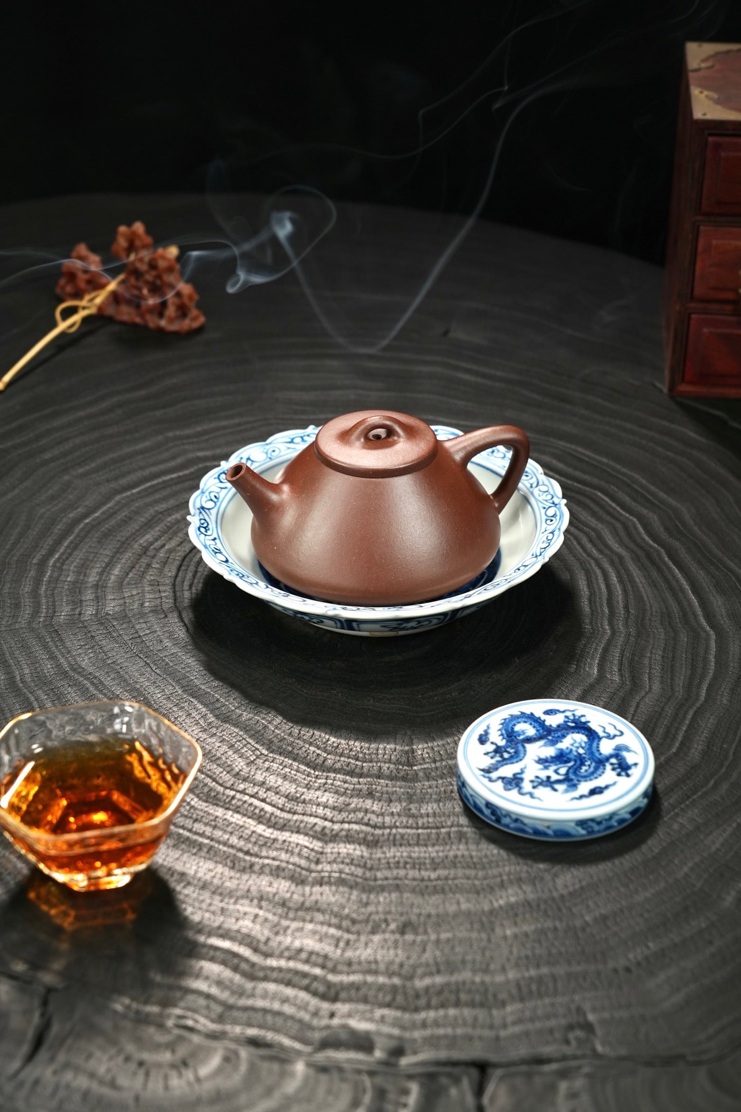 补货🔥全手工【子冶石瓢】 原矿极品底槽清·210cc·内推孔