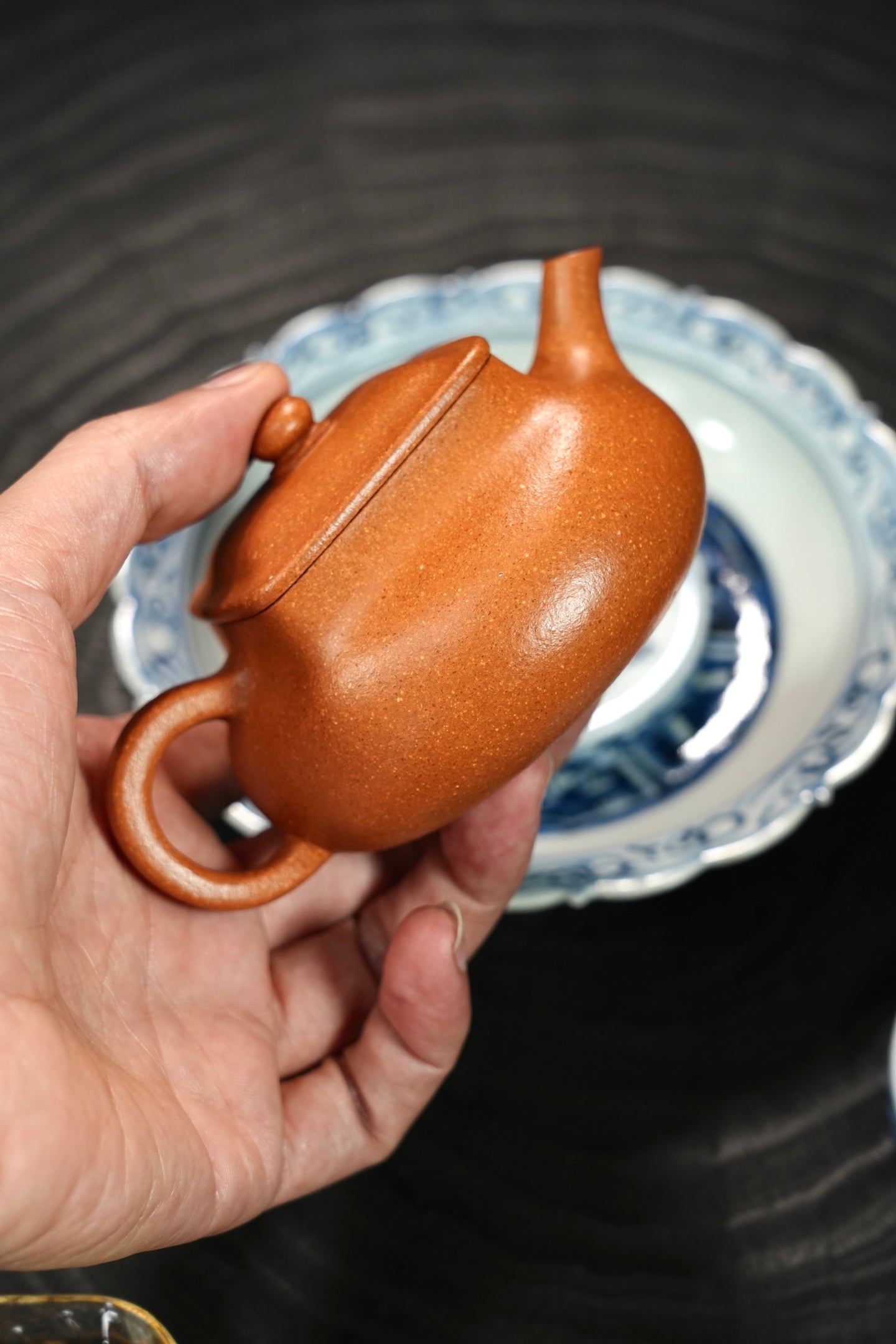 全手工【乾坤】 老宕口极品黄金段·170cc·7孔
