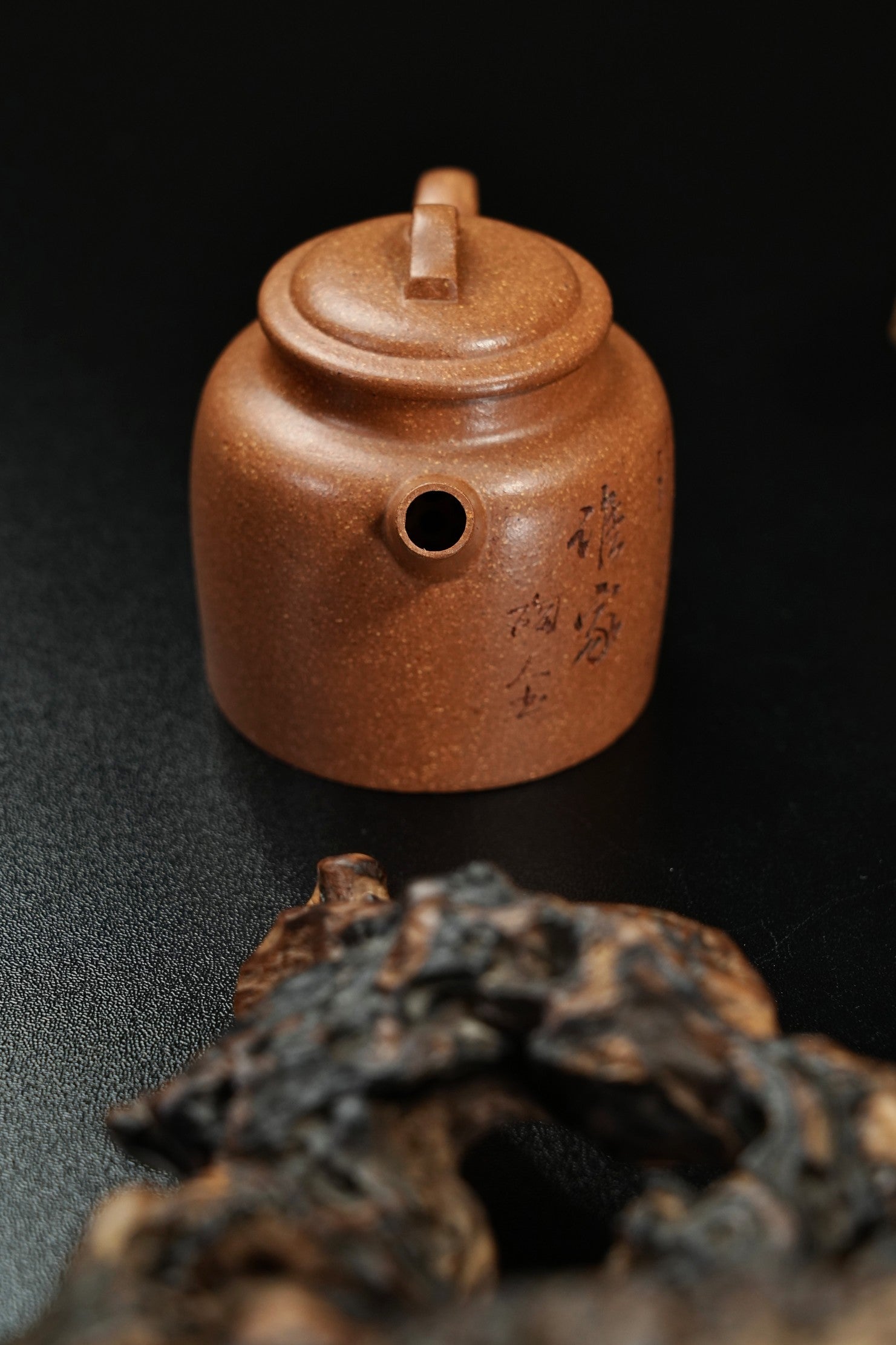 【汲直·把玩款】 原矿优质老段泥·160cc·内推孔