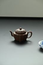 筋纹海棠·全手工 /容量150cc/原矿老紫泥