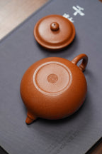 范泽锋大师高徒·省大师邱爽紫砂潜力重器【竹节仿古壶】原矿优质降坡泥·260cc
