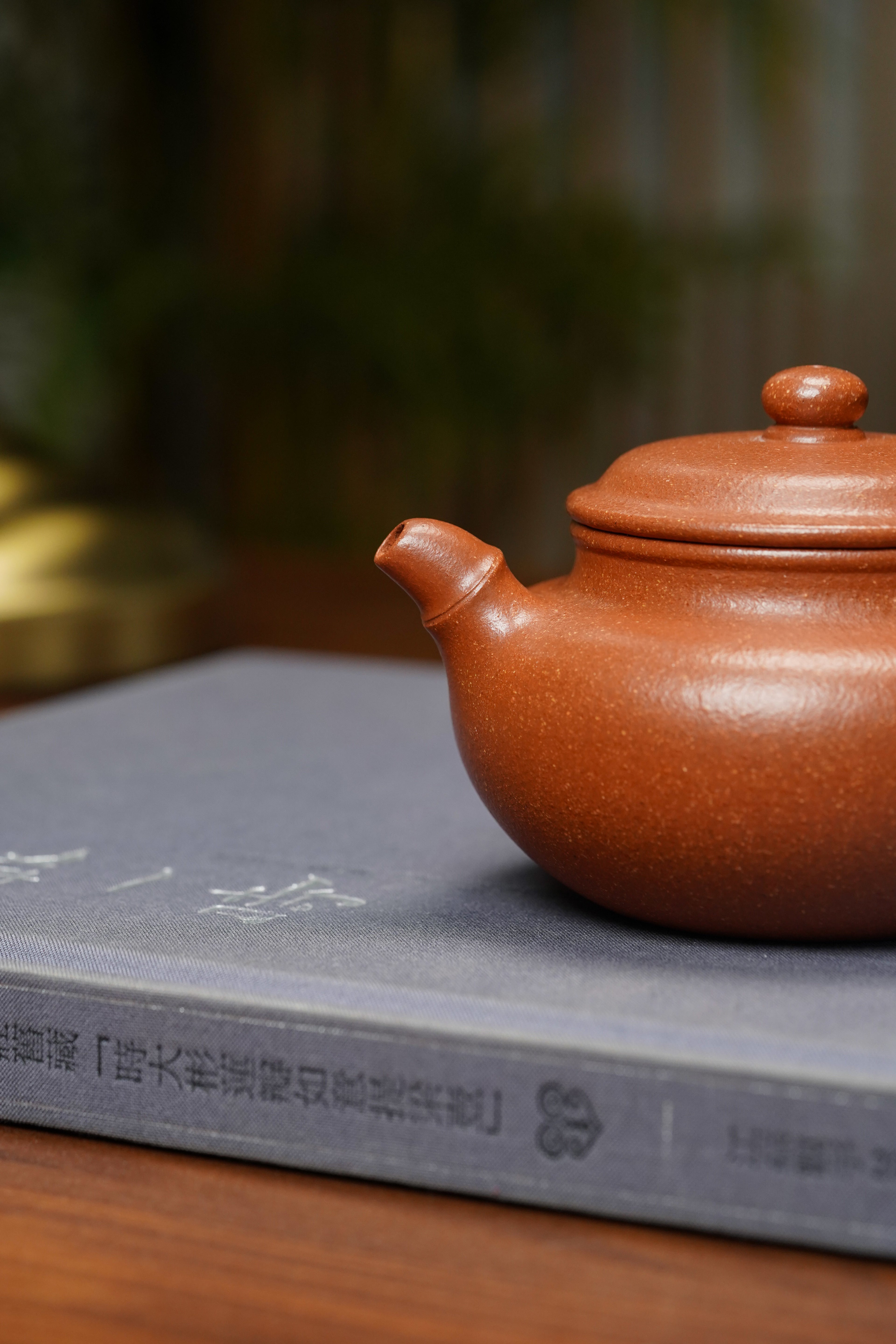 范泽锋大师高徒·省大师邱爽紫砂潜力重器【竹节仿古壶】原矿优质降坡泥·260cc