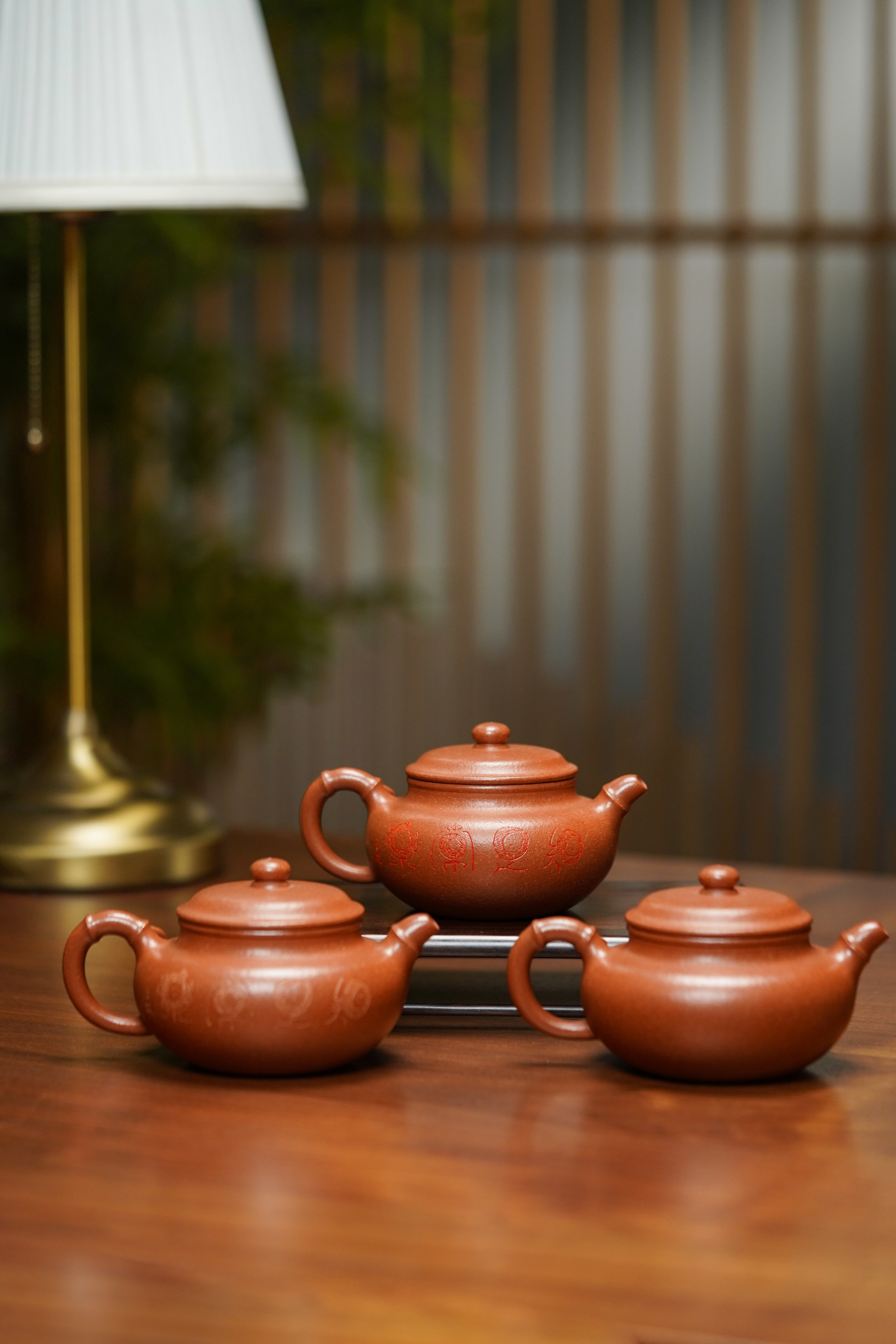 范泽锋大师高徒·省大师邱爽紫砂潜力重器【竹节仿古壶】原矿优质降坡泥·260cc