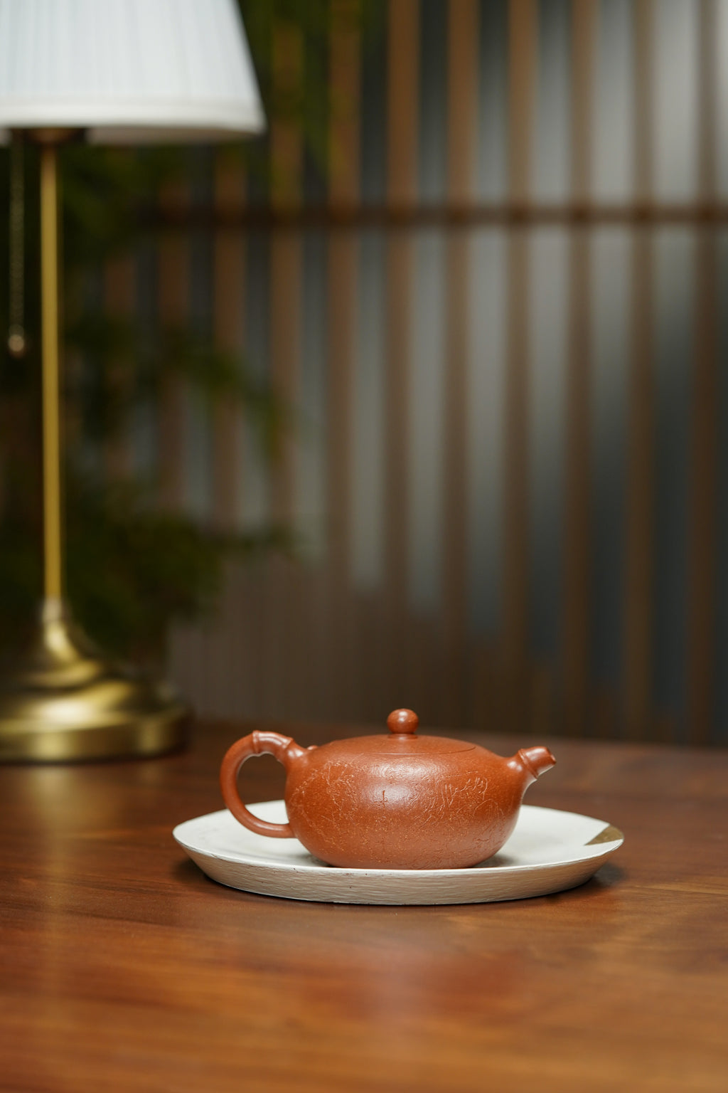 范泽锋大师高徒·省大师邱爽紫砂潜力重器【一粒珠壶】原矿优质金降坡·220cc