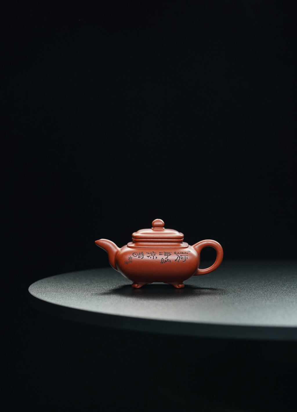 储立之大师｜中国陶瓷艺术终身成就奖获得者｜典藏重器【四季平安壶】原矿优质一厂红清水·260cc