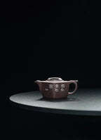 储立之大师｜中国陶瓷艺术终身成就奖获得者｜典藏重器【四季平安壶】原矿优质紫玉金砂·260cc