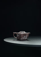 储立之大师｜中国陶瓷艺术终身成就奖获得者｜典藏重器【四季平安壶】原矿优质紫玉金砂·260cc