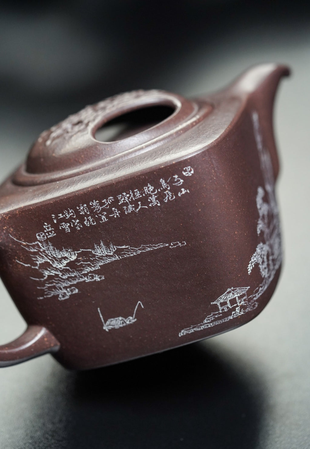 储立之大师｜中国陶瓷艺术终身成就奖获得者｜典藏重器【四季平安壶】原矿优质紫玉金砂·260cc