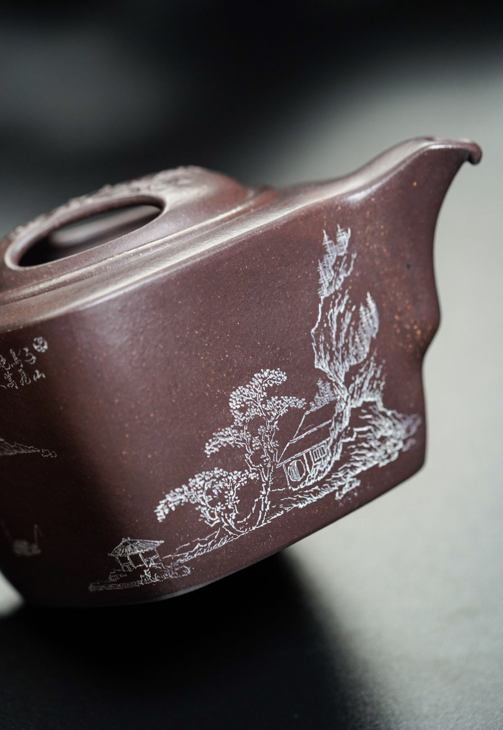 储立之大师｜中国陶瓷艺术终身成就奖获得者｜典藏重器【四季平安壶】原矿优质紫玉金砂·260cc