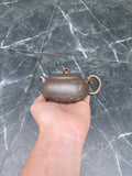 窑宝级柴烧孤品《太湖石趣》全手工制 原矿极品段泥柴烧·200cc