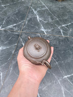 窑宝级柴烧孤品《太湖石趣》全手工制 原矿极品段泥柴烧·200cc