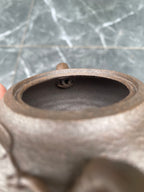 窑宝级柴烧孤品《太湖石趣》全手工制 原矿极品段泥柴烧·200cc