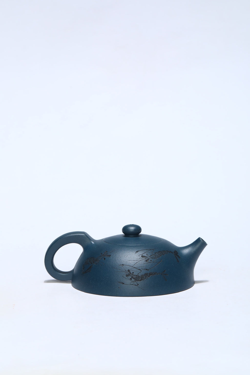国大师顾绍培·董健合作精品《半月壶》收藏级作品家藏极品绿泥·220cc
